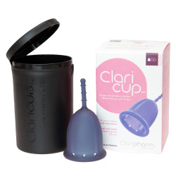 Menstruationstasse Claricup Violett 1 (CLAR06)