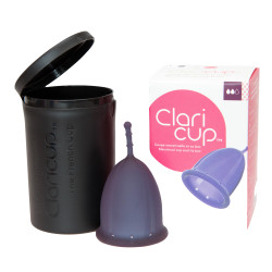 Menstruationstasse Claricup Violett 2 (CLAR07)