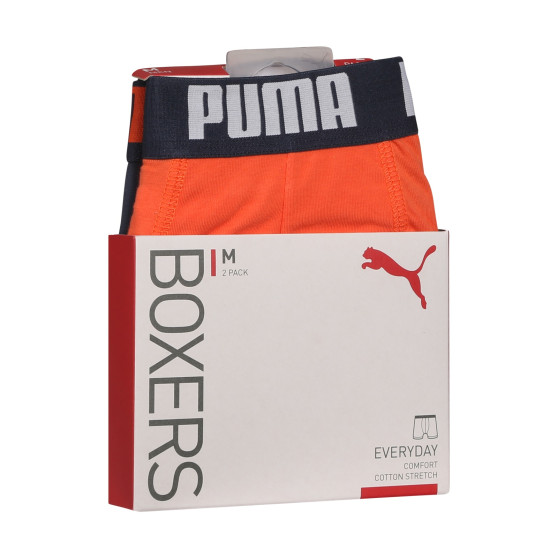 2PACK Herren Klassische Boxershorts Puma mehrfarbig (521015001 054)