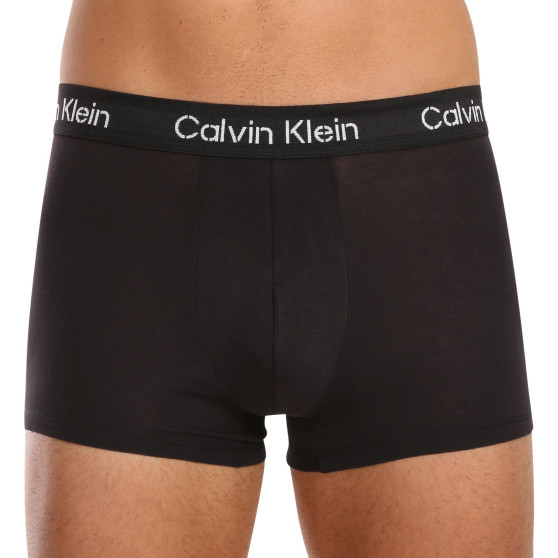 3PACK Herren Klassische Boxershorts Calvin Klein mehrfarbig (NB3709A-FZ6)