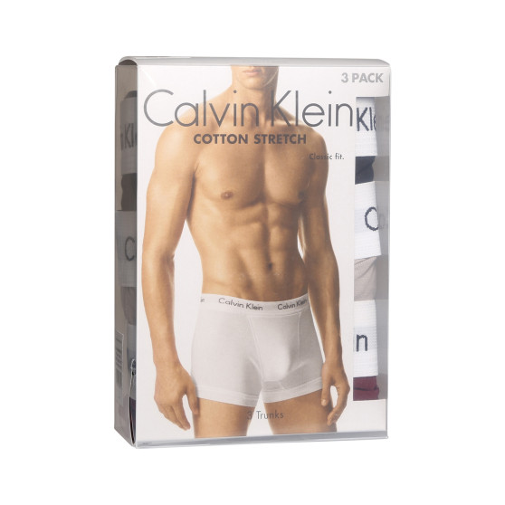3PACK Herren Klassische Boxershorts Calvin Klein mehrfarbig (U2662G-H57)