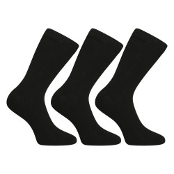 3PACK Socken Nedeto lang schwarz (3NDTP1001)