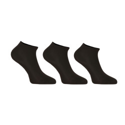 3PACK Socken Nedeto kurz schwarz (3NDTPN1001)
