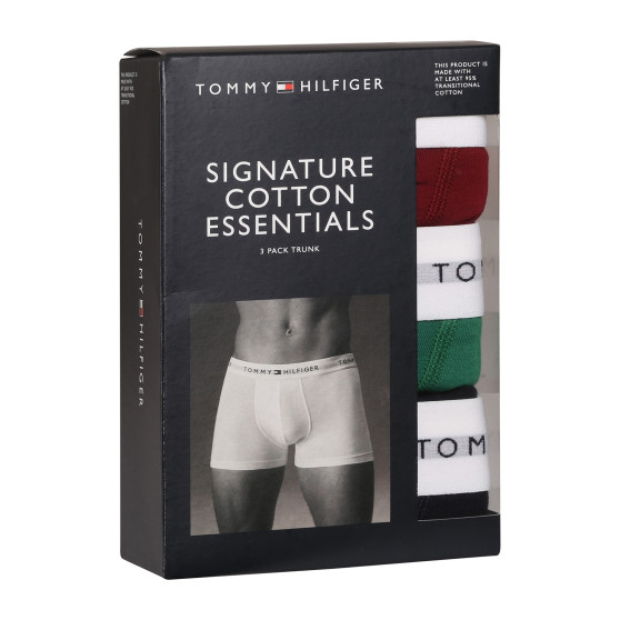 3PACK Herren Klassische Boxershorts Tommy Hilfiger mehrfarbig (UM0UM02761 0SS)