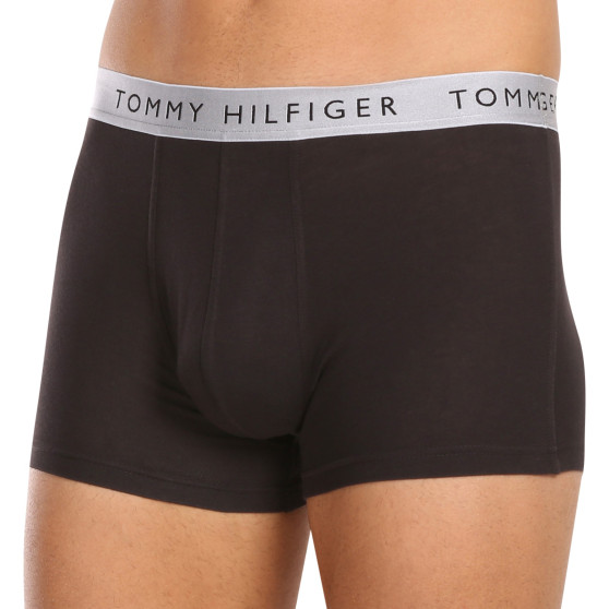 3PACK Herren Klassische Boxershorts Tommy Hilfiger schwarz (UM0UM03028 0UB)