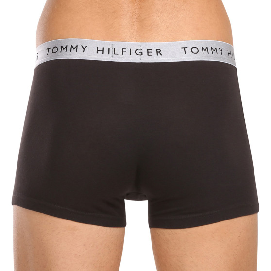 3PACK Herren Klassische Boxershorts Tommy Hilfiger schwarz (UM0UM03028 0UB)