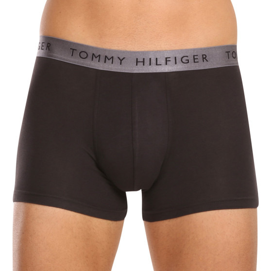 3PACK Herren Klassische Boxershorts Tommy Hilfiger schwarz (UM0UM03028 0UB)