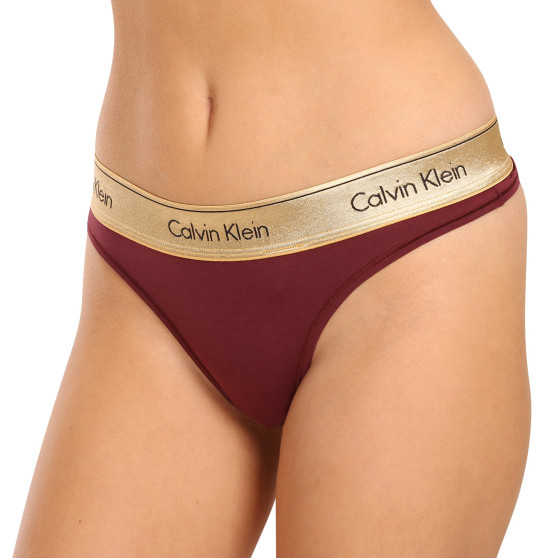 Damen Tangas Calvin Klein rot (QF7449E-GEX)