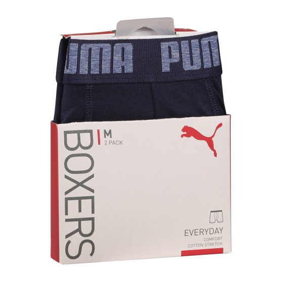 2PACKHerren Klassische Boxershorts Puma blau (521015001 321)