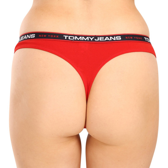 3PACK Damen Tangas Tommy Hilfiger übergroß mehrfarbig (UW0UW04709 0WE)