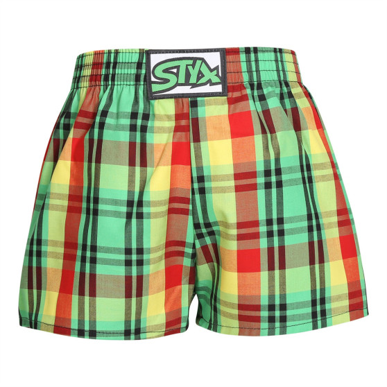 5PACK Boxershorts für Kinder Styx klassischer Gummizug mehrfarbig (5J1167890)