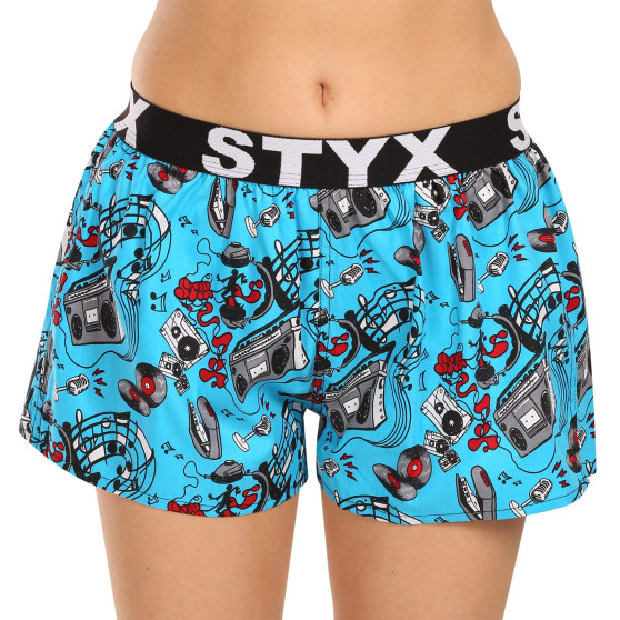 3PACK Damen-Shorts Styx art sports rubber mehrfarbig (3T15782)