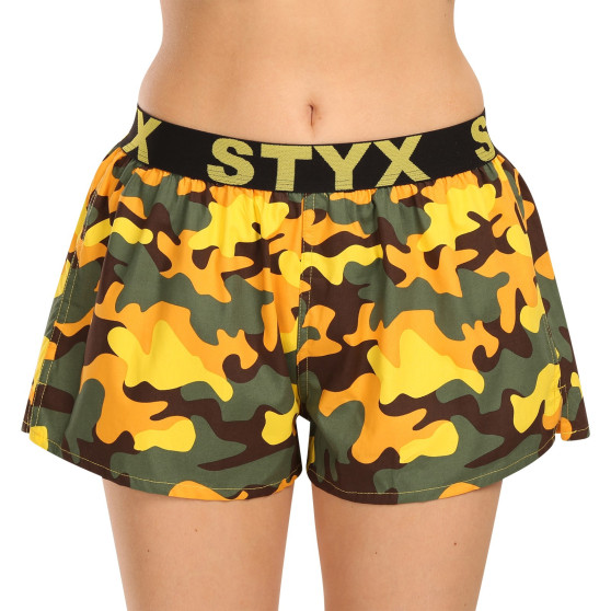 3PACK Damen-Shorts Styx art sports rubber mehrfarbig (3T15901)