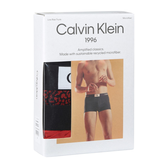 3PACK Herren Klassische Boxershorts Calvin Klein mehrfarbig (NB3532E-HZY)