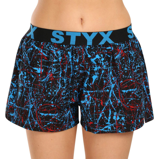3PACK Damen-Shorts Styx art sports rubber mehrfarbig (3T13603)