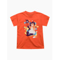 Fröhliches Kinder T-Shirt Dedoles Tanzender Hamster Orange (D-K-AP-TSH-C-C-1674)