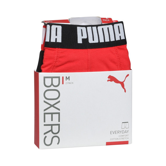 2PACK Herren Klassische Boxershorts Puma mehrfarbig (521015001 786)