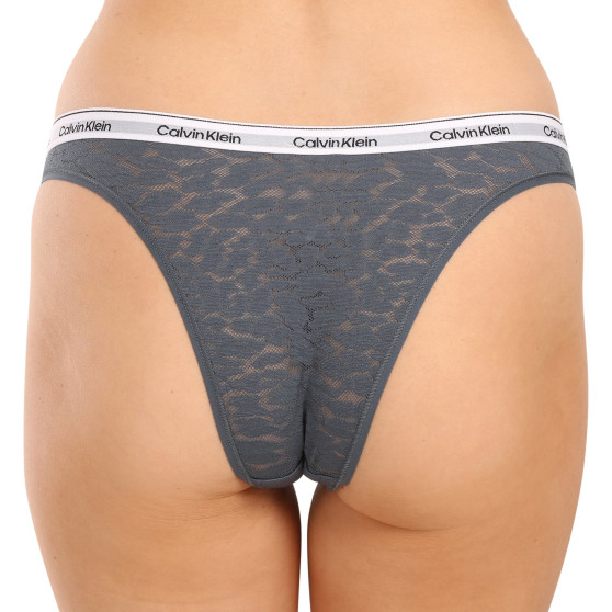 3PACK Brasil-Slips für Damen Calvin Klein mehrfarbig (QD5068E-GP8)