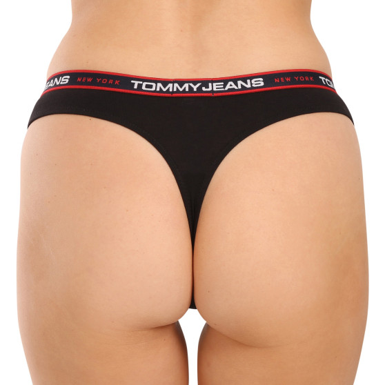 3PACK Damen Tangas Tommy Hilfiger übergroß mehrfarbig (UW0UW04709 0VA)