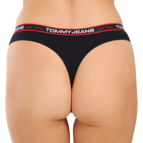 3PACK Damen Tangas Tommy Hilfiger übergroß mehrfarbig (UW0UW04709 0VA)