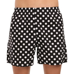 Herren-Home-Shorts mit Taschen Styx polka dots (D1650)