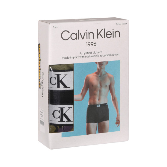 3PACK Herren Klassische Boxershorts Calvin Klein mehrfarbig (NB3528E-I14)