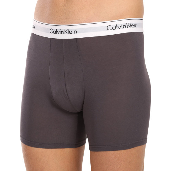 5PACK Herren Klassische Boxershorts Calvin Klein mehrfarbig (NB3911A-MVQ)