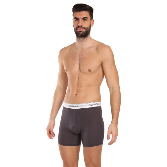 5PACK Herren Klassische Boxershorts Calvin Klein mehrfarbig (NB3911A-MVQ)