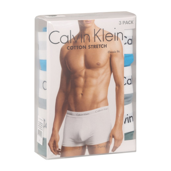 3PACK Herren Klassische Boxershorts Calvin Klein mehrfarbig (U2664G-N21)