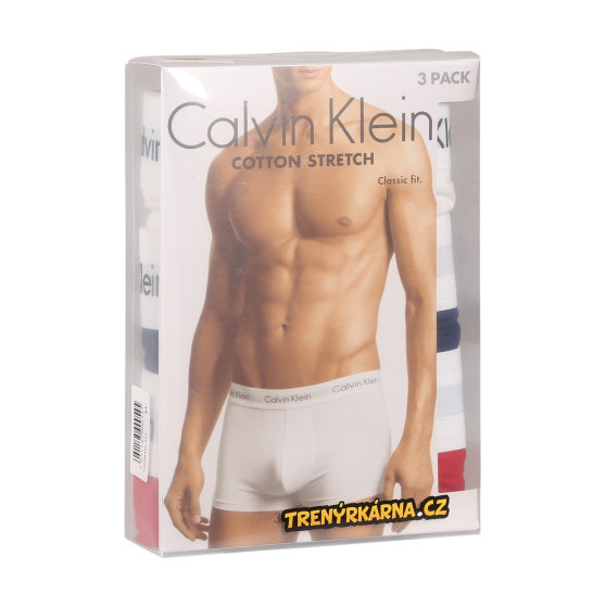 3PACK Herren Klassische Boxershorts Calvin Klein mehrfarbig (U2664G-I03)