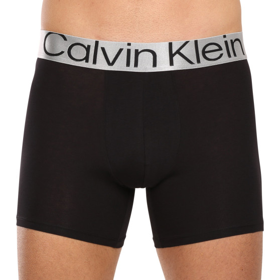 3PACK Herren Klassische Boxershorts Calvin Klein schwarz (NB3131A-7V1)