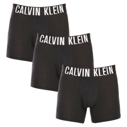 3PACK Herren Klassische Boxershorts Calvin Klein schwarz (NB3609A-UB1)