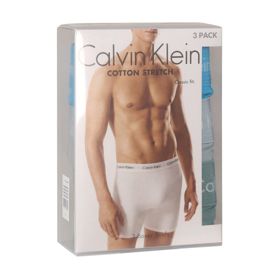 3PACK Herren Klassische Boxershorts Calvin Klein mehrfarbig (NB1770A-N23)