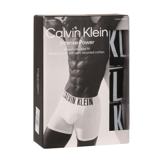 3PACK Herren Klassische Boxershorts Calvin Klein mehrfarbig (NB3609A-MP1)