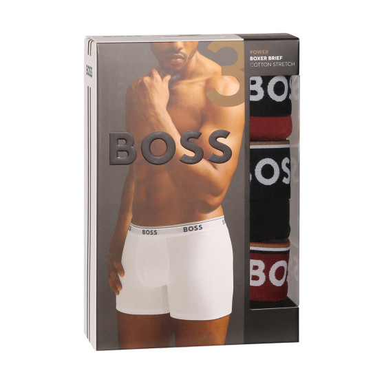 3PACK Herren Klassische Boxershorts BOSS mehrfarbig (50514926 969)