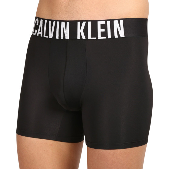 3PACK Herren Klassische Boxershorts Calvin Klein schwarz (NB3612A-UB1)
