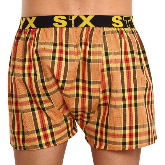 3PACK Herren Boxershorts Styx sportlicher Gummizug mehrfarbig (3B092140)