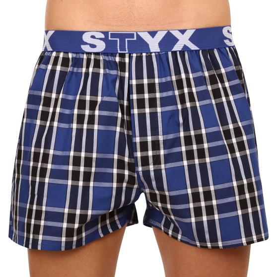 3PACK Herren Boxershorts Styx sportlicher Gummizug mehrfarbig (3B092140)