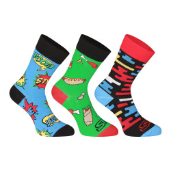 3PACK Lustige Socken Styx lang mehrfarbig (H955115453)