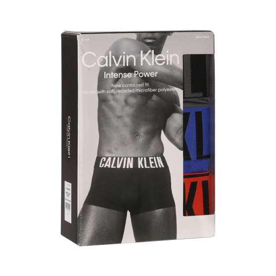 3PACK Herren Klassische Boxershorts Calvin Klein mehrfarbig (NB3775A-MDI)