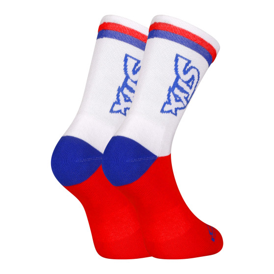 3PACK Socken Styx hoch rot dreifarbig (3HV10444)