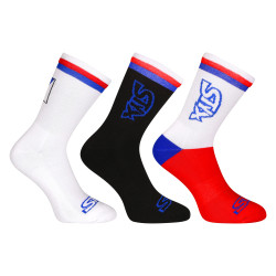 3PACK Socken Styx hoch mehrfarbig dreifarbig (3HV09014)