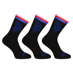 3PACK Socken Styx hoch schwarz dreifarbig (3HV09000)