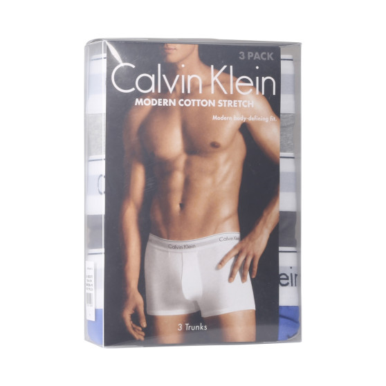3PACK Herren Klassische Boxershorts Calvin Klein mehrfarbig (NB2380A-M9I)