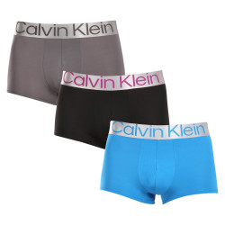 3PACK Herren Klassische Boxershorts Calvin Klein mehrfarbig (NB3074A-GIB)