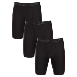 3PACK Herren Klassische Boxershorts Under Armour schwarz (1383880 001)