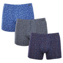 3PACK Herren Klassische Boxershorts Andrie mehrfarbig (PS 5633)