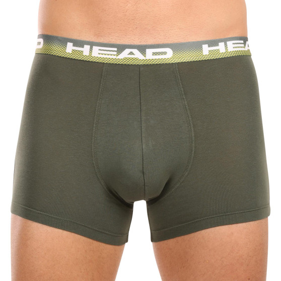 2PACK Herren-Boxershorts HEAD grün (701226183 001)