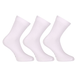 3PACK Nedeto Socken Knöchelsocken Bambus weiß (3PBK02)
