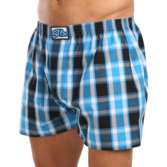 Herren Boxershorts Styx klassischer Gummizug mehrfarbig (A1034)